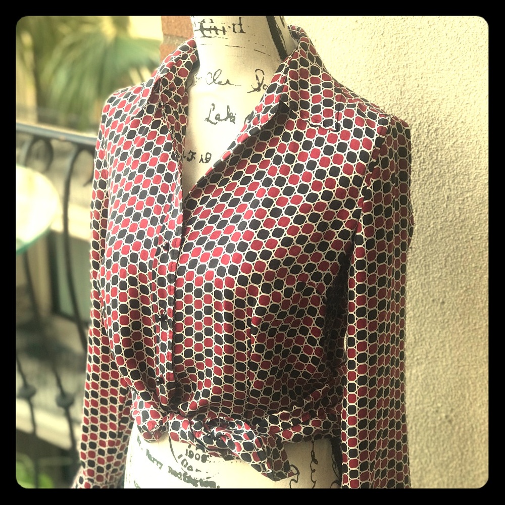 Ann Taylor Silk Shirt